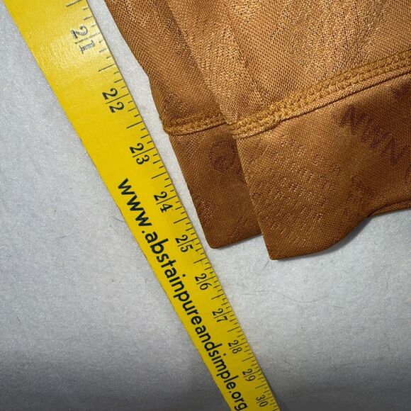 Spalding Men's X Unknwn Jacquard Logo Pants Joggers Size L  Gold Brown - Picture 10 of 10